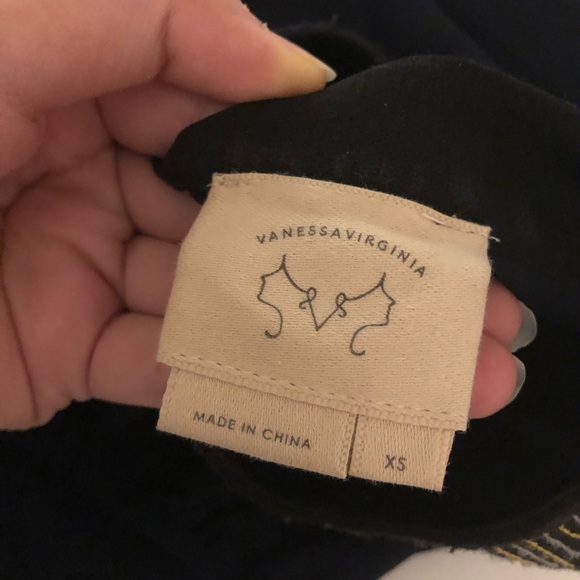 Vanessa Virginia Silk Embroidered Blouse - Picture 2 of 3